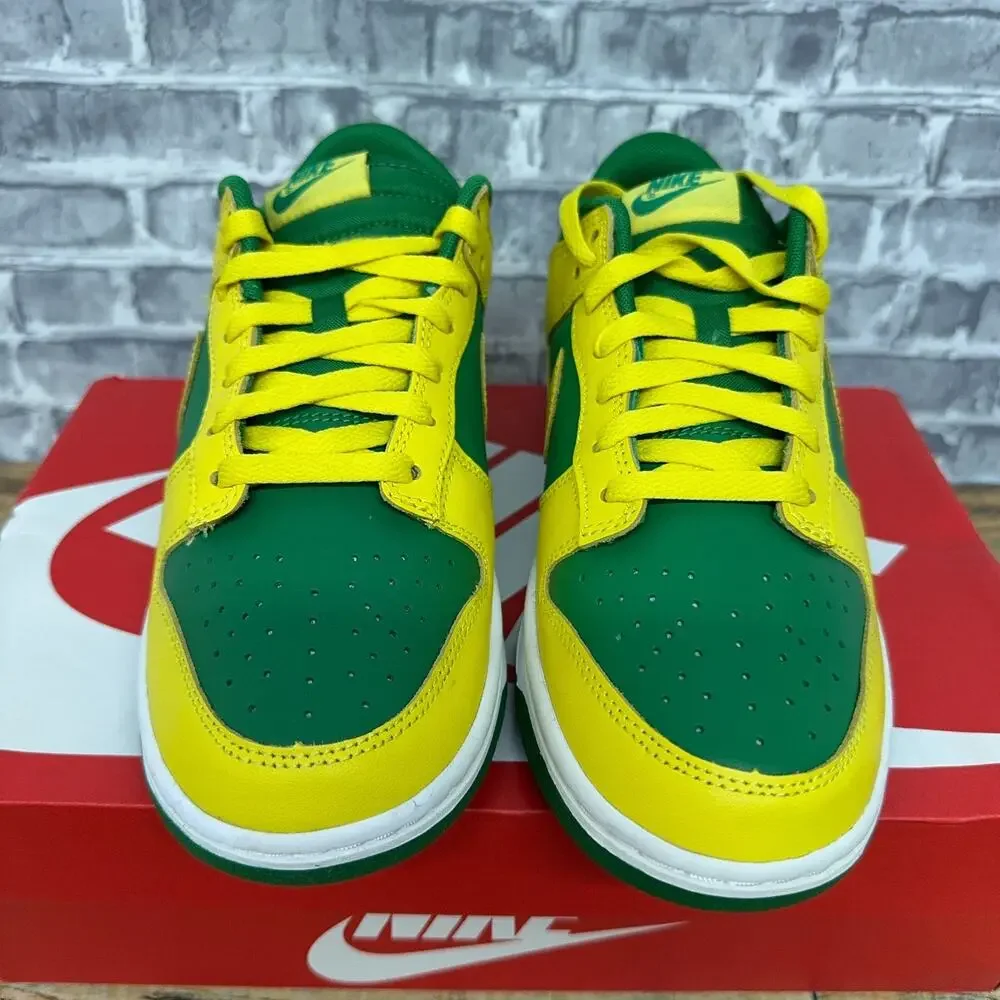 Nike Dunk Low Retro Reverse Brazil BTTYS Apple Green Yellow DV0833-300 Mens 8